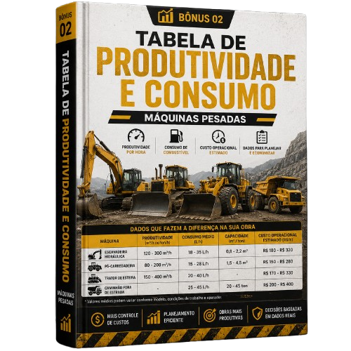 Bônus 02 - Tabela Comparativa de Produtividade e Consumo de Combustível