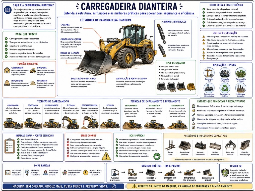 Carregadeira Dianteira - Retroescavadeira (3/10)