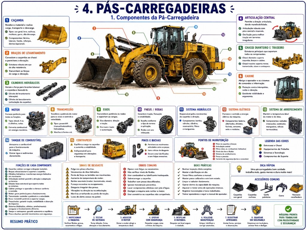 Articulação Central - Pá-Carregadeira (4/10)